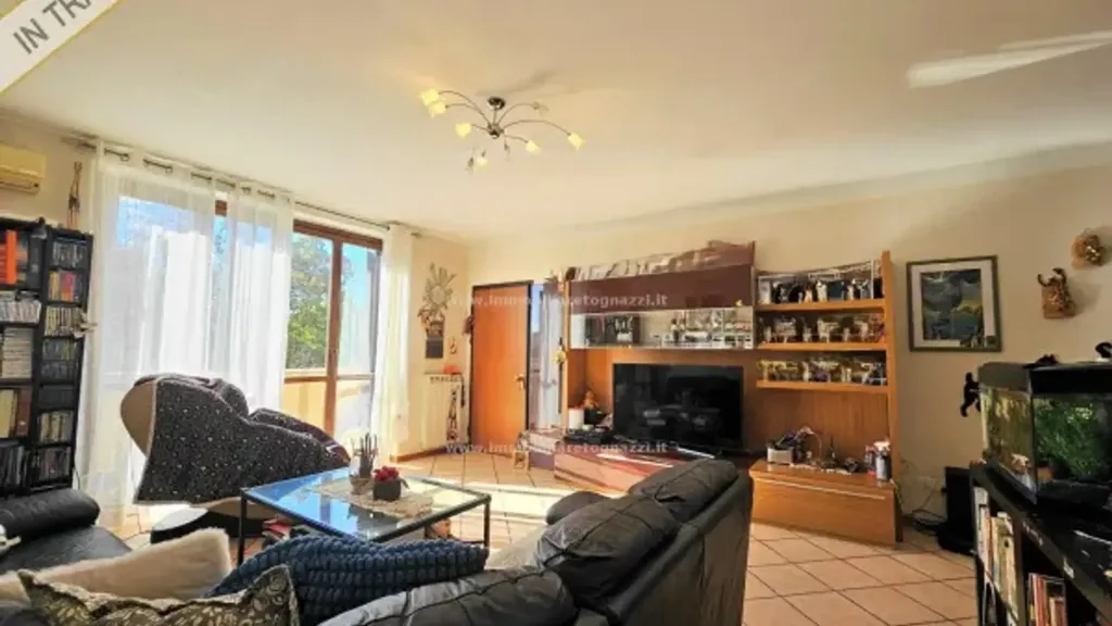 Séjour - Apartment with Terraces in Certaldo