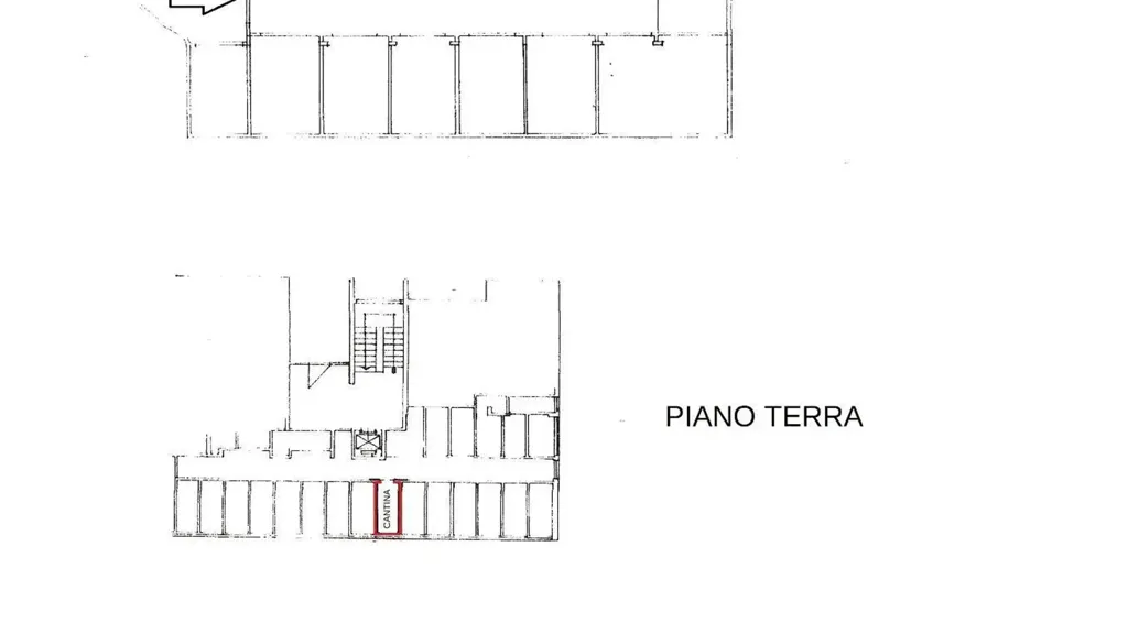 Plan - Twin-Storey Apartment with Terrace in Perugia