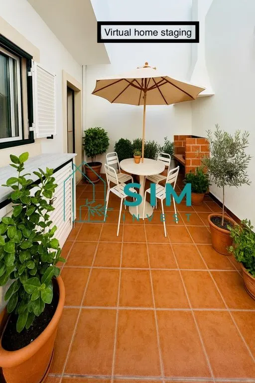 Terrasse - Luxury House with Rooftop Views in Olhão