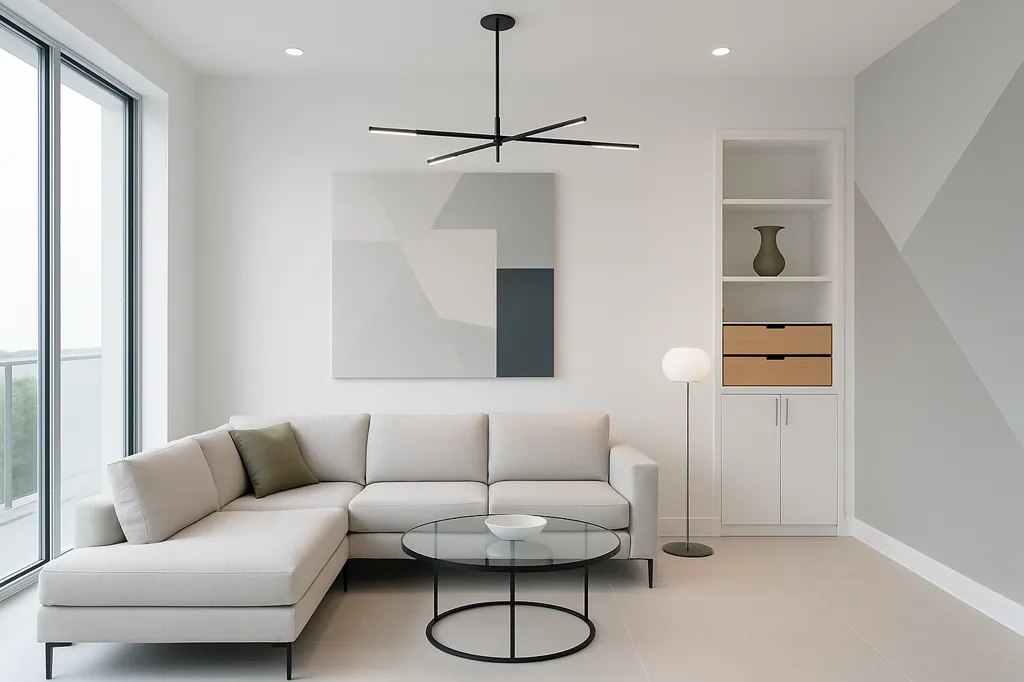 Séjour - Appartement Moderne avec Deux Terrasses à Bruges