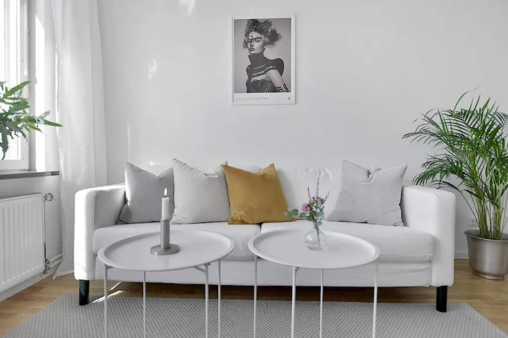 Séjour - Modern Apartment with Gym in Vällingby
