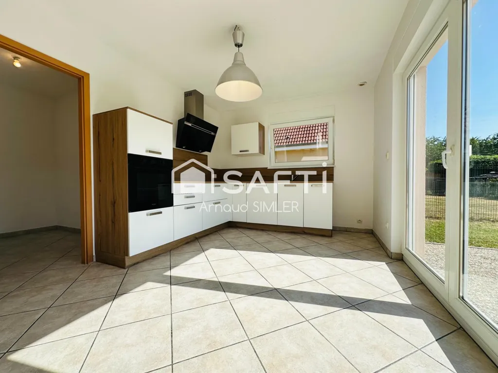 Köök - Modern House with Garden in Wittisheim