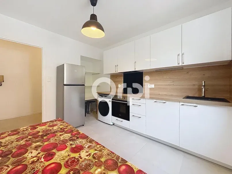 Köök - Furnished Flat with Parking in Perpignan