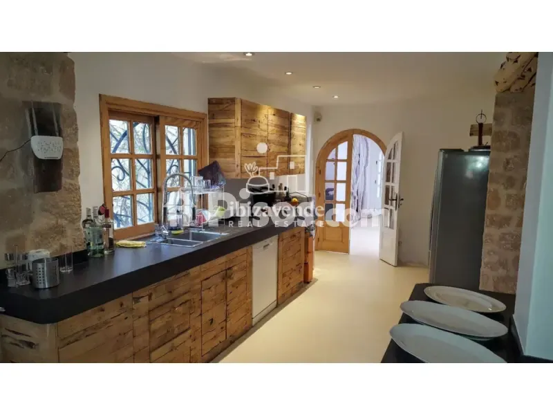 Kitchen - Villa with Sea Views in Cap Martinet