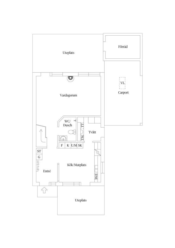 Plan - Terraced House with Garden in Lambohov