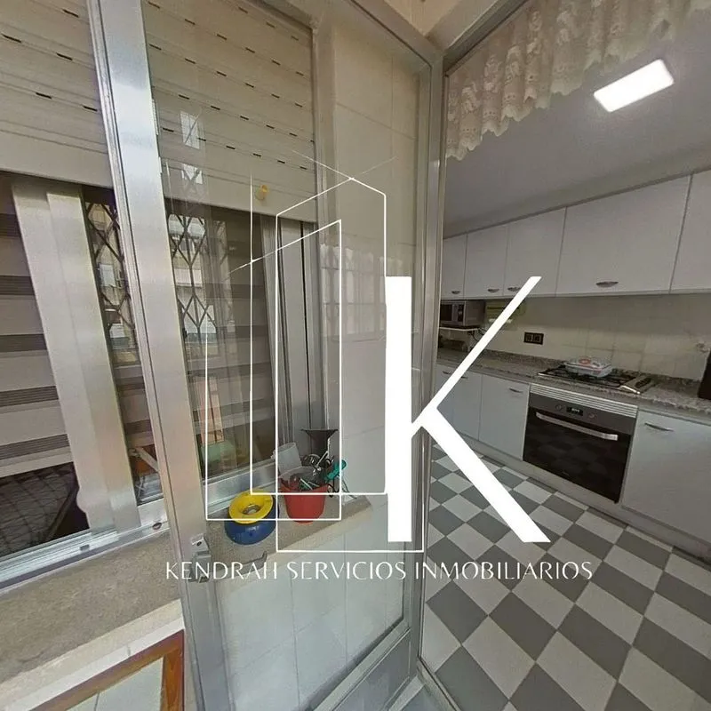 Cuisine - Apartment with Balcony in L'Hort de Senabre