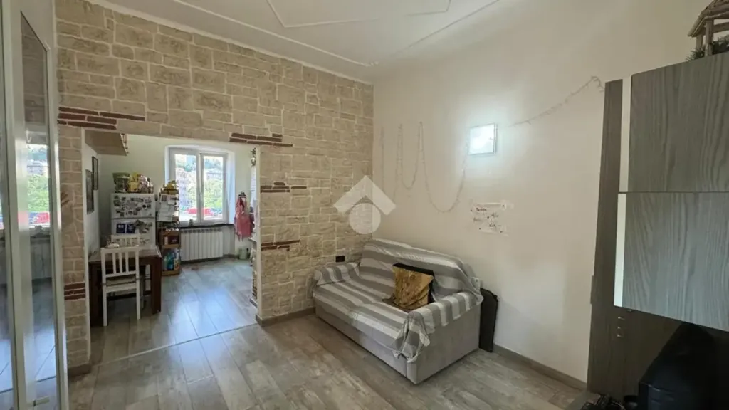 Séjour - Apartment with Garden in Genoa