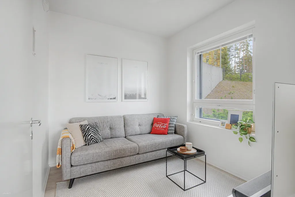 Séjour - Apartment with Garden in Vantaa