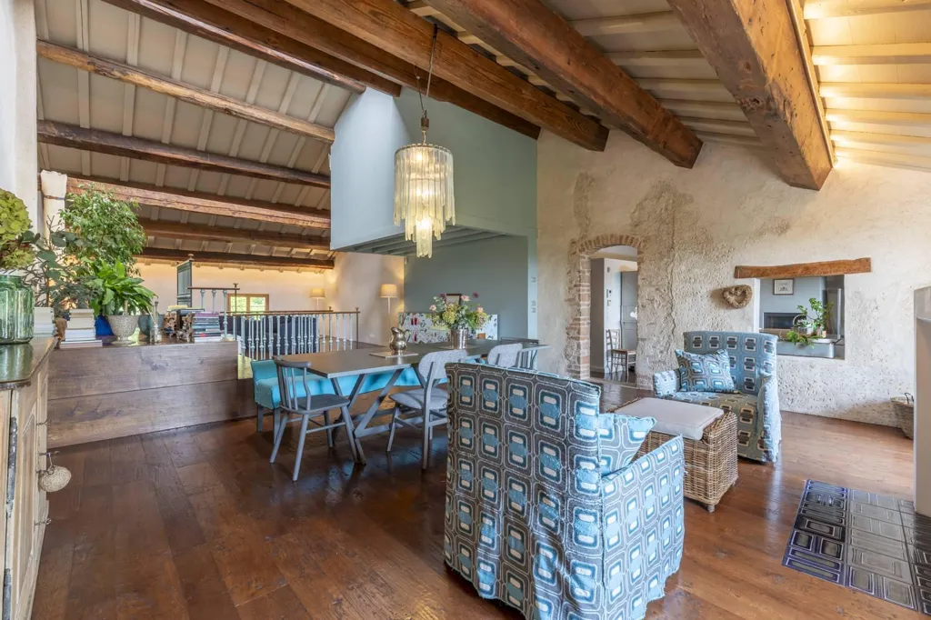 Salle à manger - Restored Attic Apartment with Panoramic Terrace in Asolo
