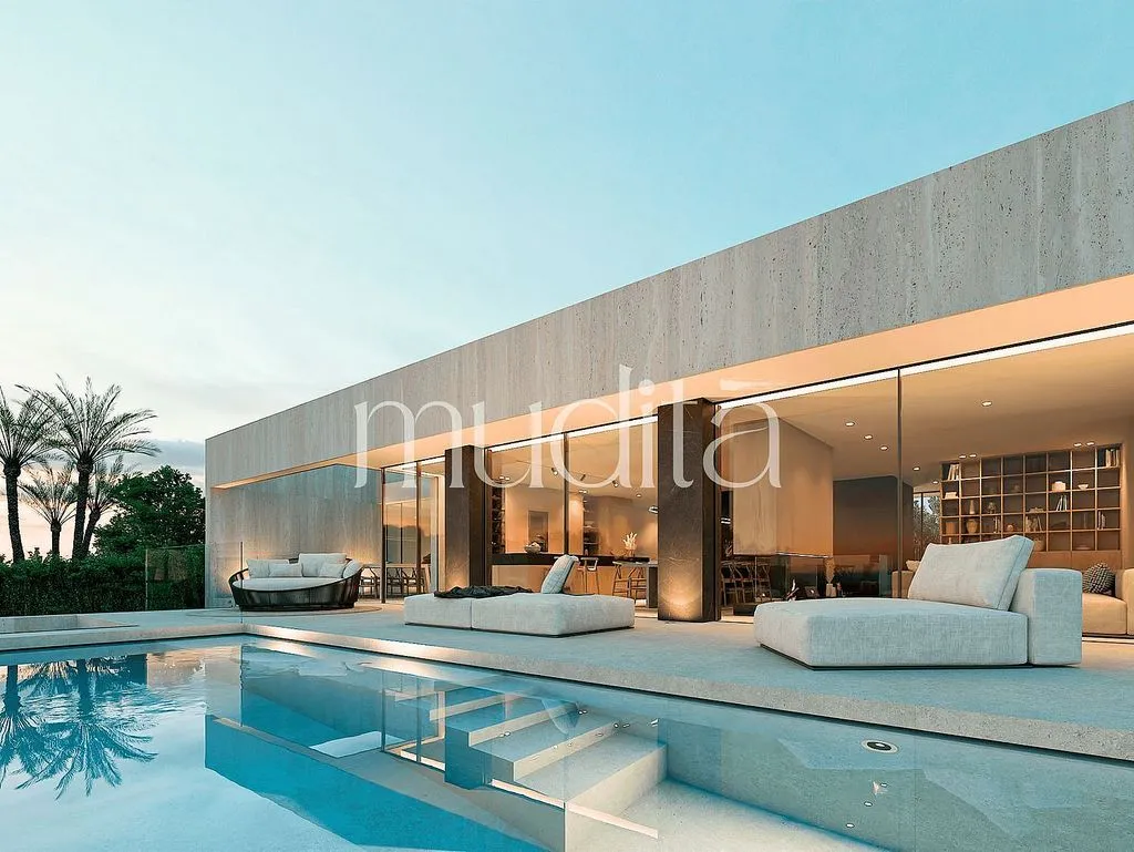 Pool - Contemporary Villa with Pool in Teià