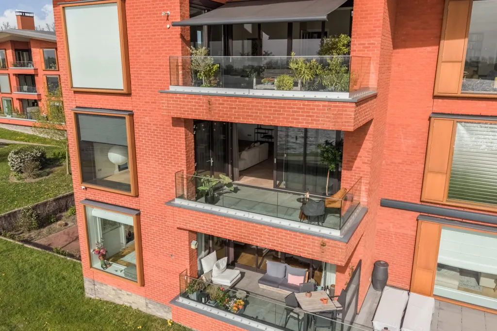 Vue aérienne - Appartement 3 pièces à Abcoude