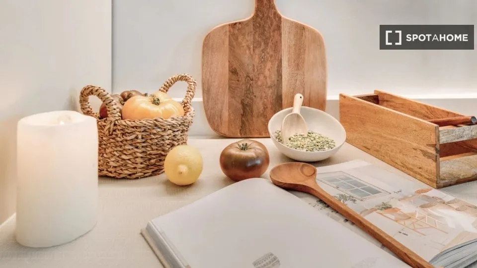 Cucina - Studio Apartment in Central Paris
