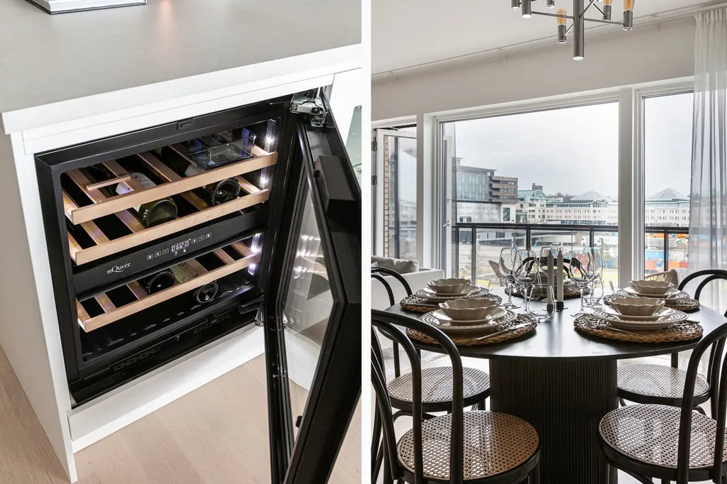 Salle à manger - Apartment with Canal View in City Centre