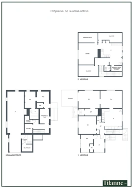 Planimetria - Dual-Unit Home with Sea View in Rauma