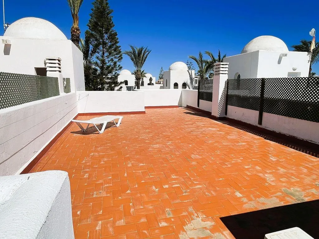 Terrasse - Apartment with Sun Terrace in Las Marinas, Vera