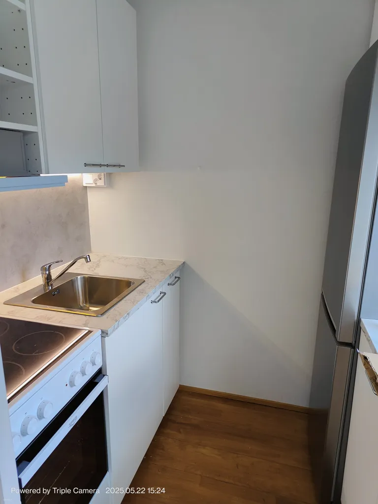 Cucina - Renovated Studio with Balcony in Tuira, Oulu