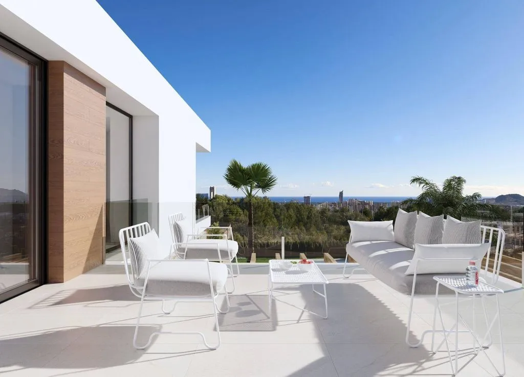 Terrasse - Luxury Villa with Sea View in Finestrat