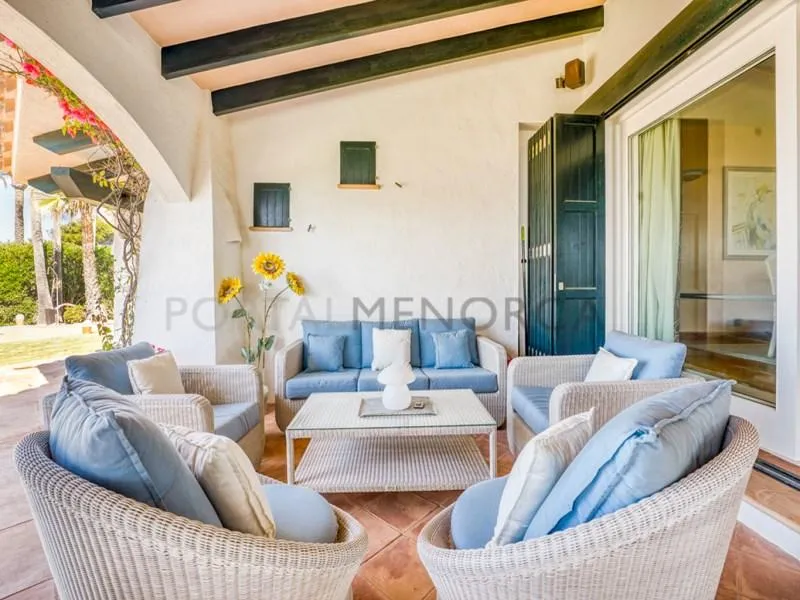 Terrasse - Chalet with Pool in Binidali, Mahón