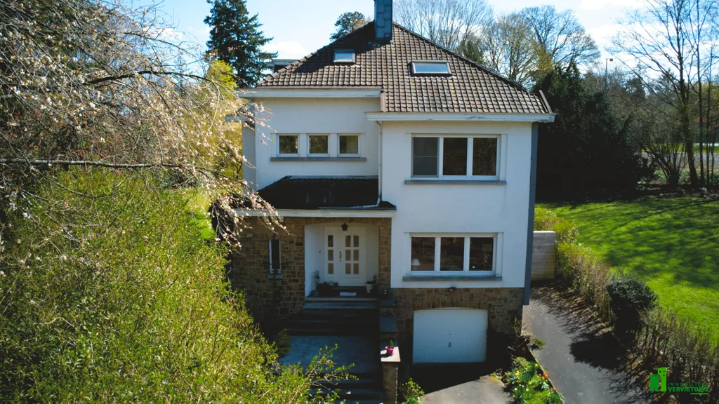 Õhuvaade - Villa with Garden and Terrace in Heusy