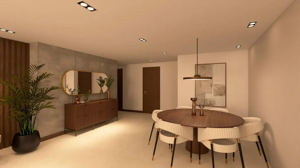 Salle à manger - Penthouse with Sea View in Estepona