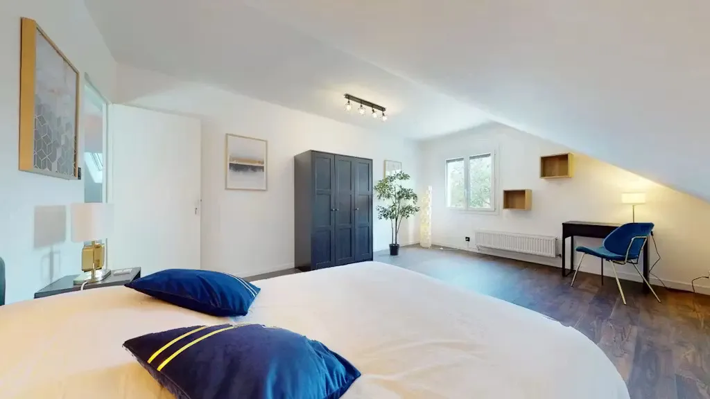 Chambres - Appartement Meublé à Le Petit-Quevilly
