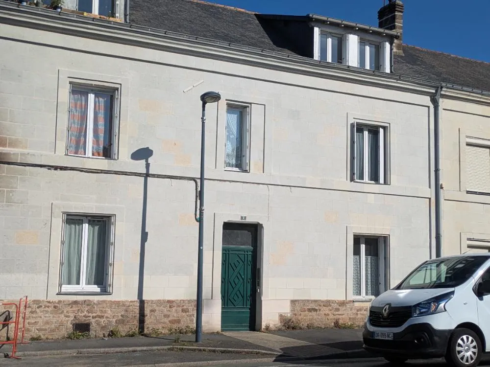Extérieur - Appartement Lumineux de 2 Pièces à Saumur