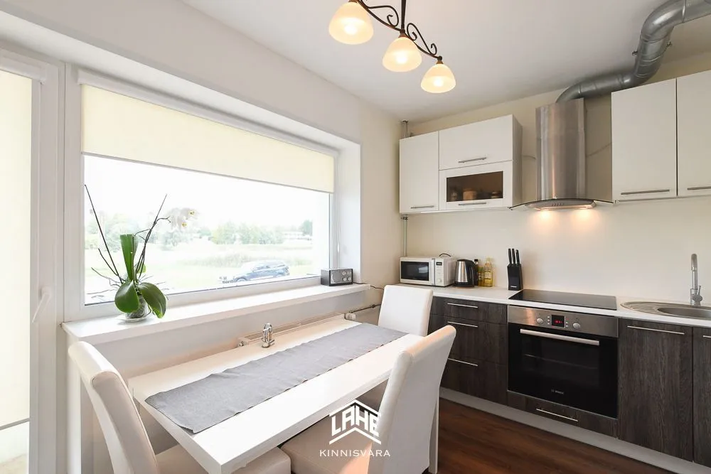 Küche - Renovated Apartment with Balcony in Kõrveküla