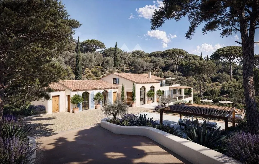 Extérieur - Villa Luxueuse avec Vue Mer à Ramatuelle