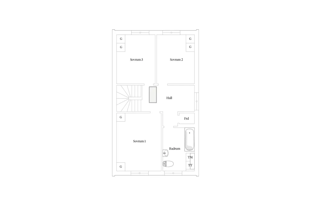 Plaan - Family-Friendly Apartment with Garden in Bredvik