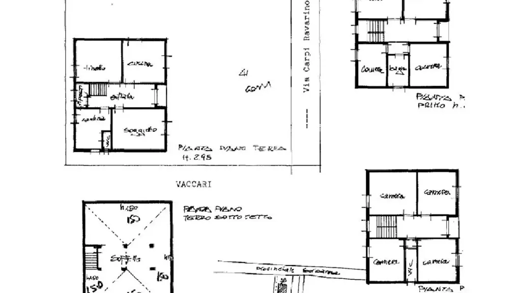Plaan - Detached House with Multiple Units in Soliera
