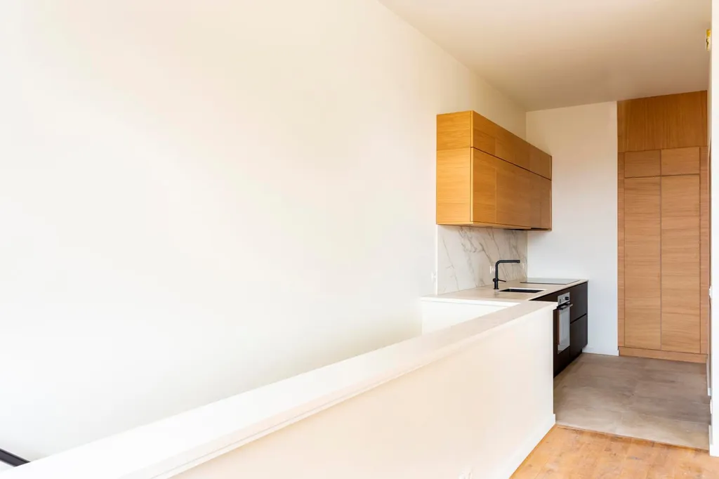 Köök - Luxury Duplex with Park View in Antwerp