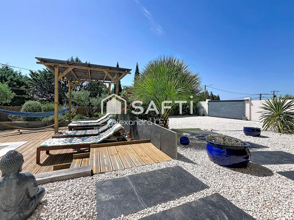 Piscine - Villa avec Piscine et Jardin à Saint-Jean-de-Fos