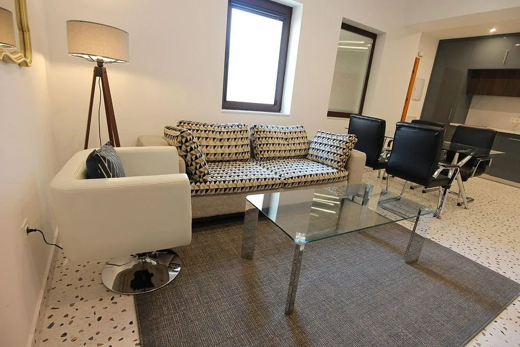 Séjour - Modern Flat with Balcony in Jaén Centre