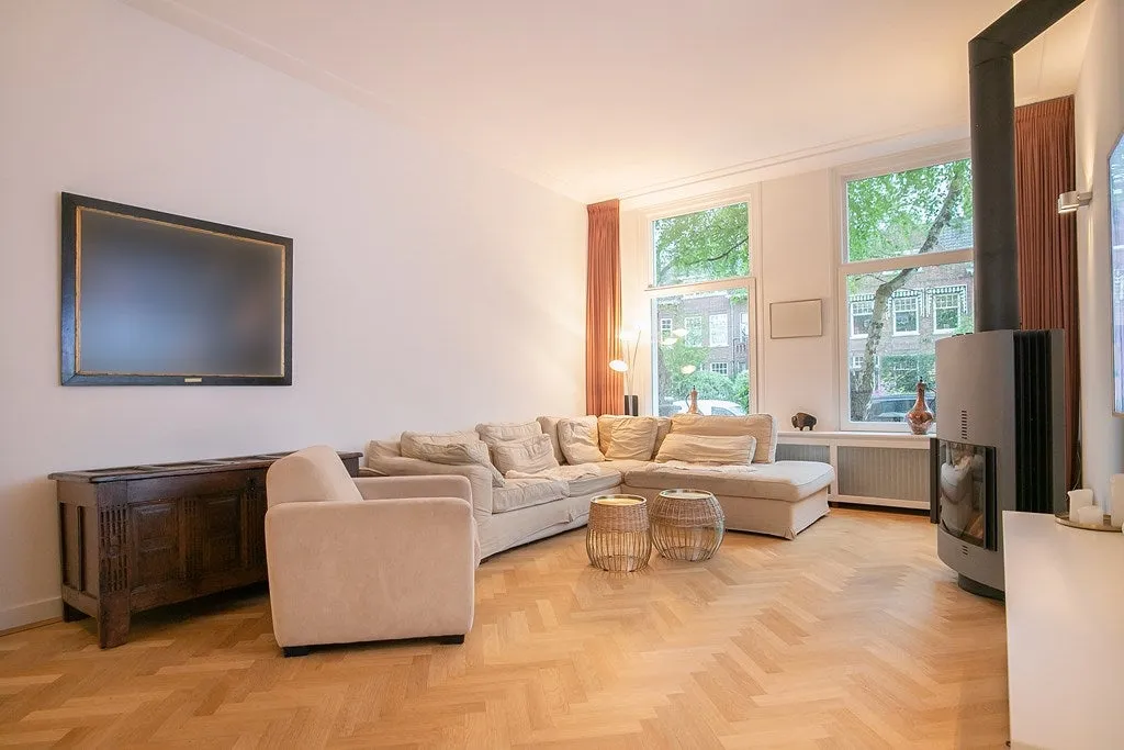 Séjour - Character Villa with Park View in Kralingen