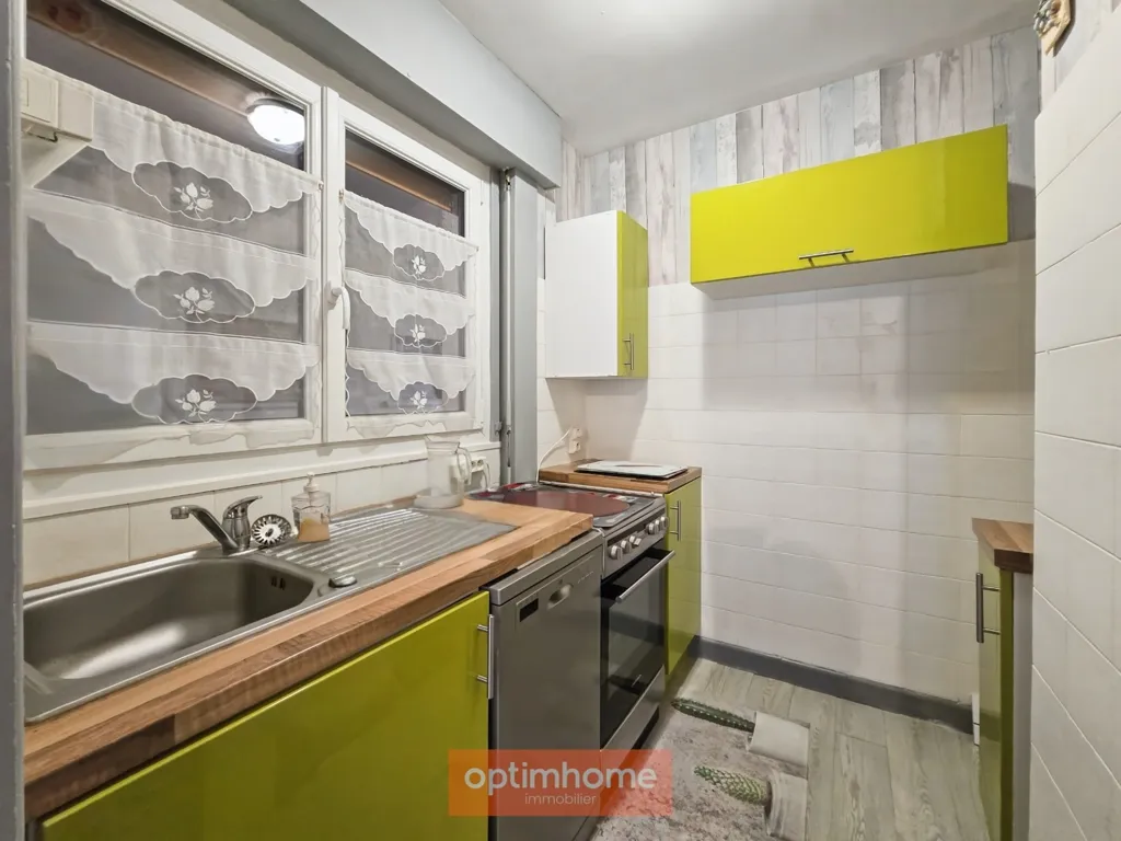 Cuisine - Appartement T3 Rez-de-Chaussée avec Garage à Sainte-Catherine