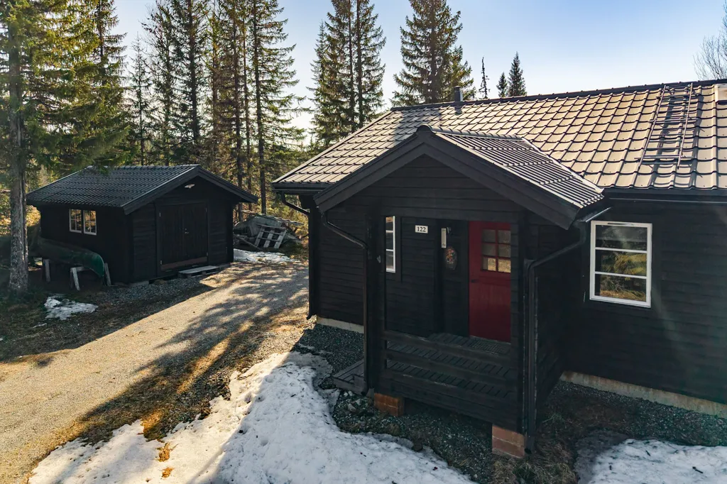 Vue aérienne - Cottage with Ski Trails in Jämtland