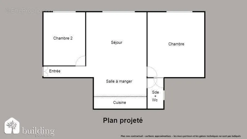 Plaan - Bright 3-Piece Parisian Flat with View
