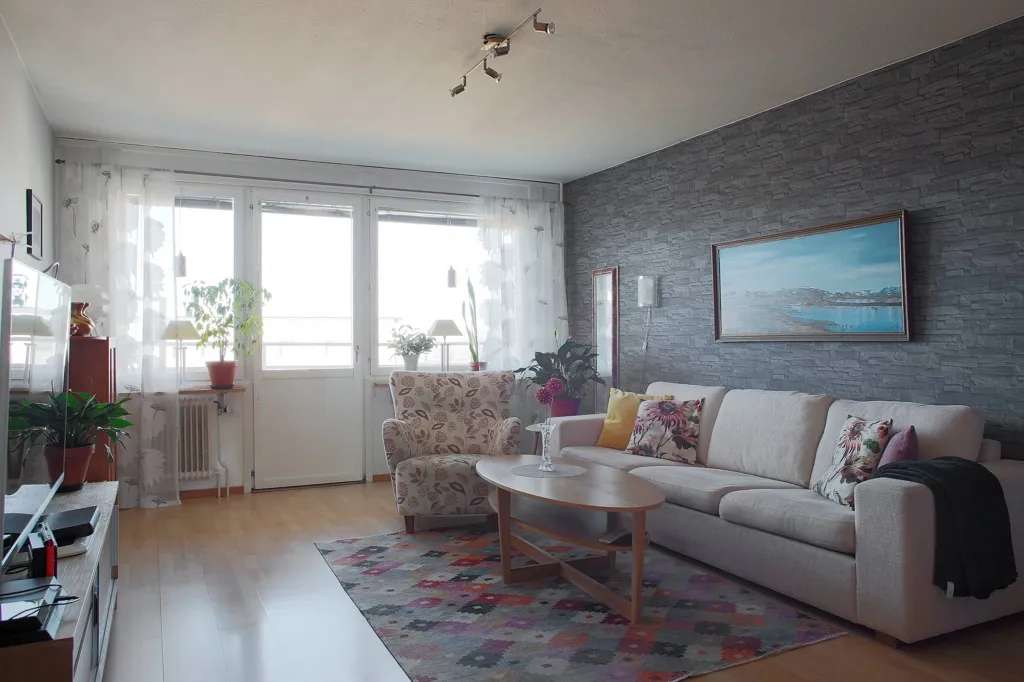 Elutuba - Apartment with West-Facing Balcony in Kiruna