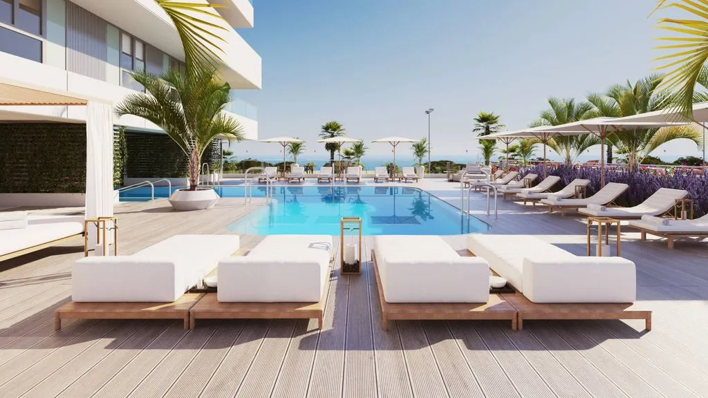 Pool - Luxury Apartment with Sea View in Estepona