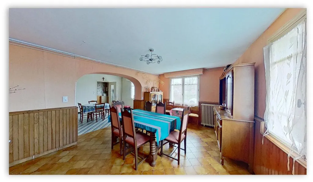 Dining Room - House with Large Barn in Poey-de-Lescar