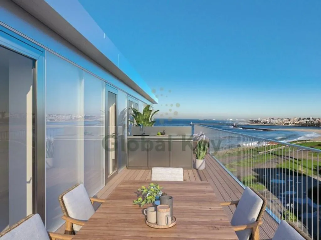 Terrasse - Luxury Flat with Ocean View in Vila Nova de Gaia