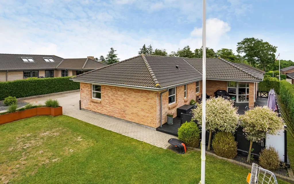 Õhuvaade - Contemporary Villa with Garden in Middelfart