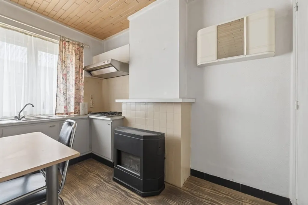 Kitchen - Renovatable Building with Garden in Diepenbeek