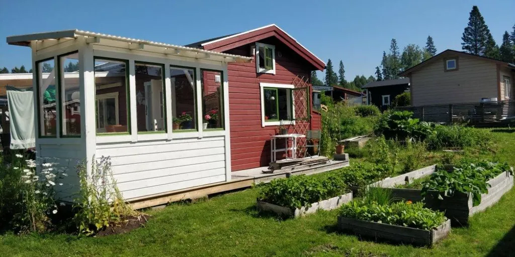 Jardin - Cottage with Garden near Umeå