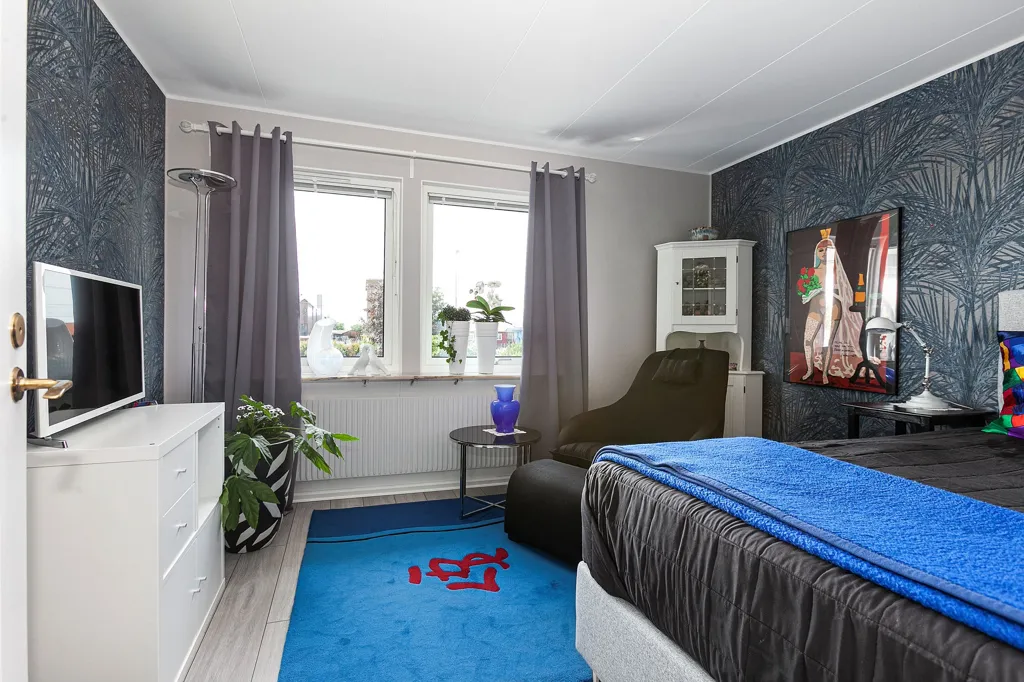 Camere da letto - Renovated Flat with South-Facing Balcony in Klippan