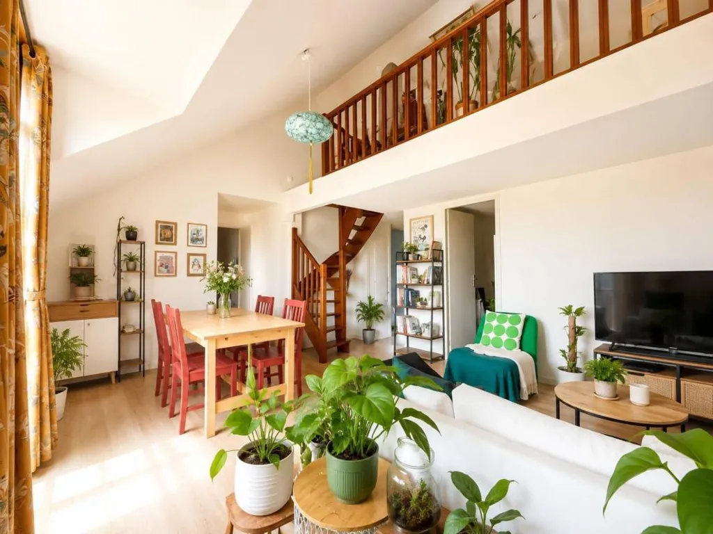 Soggiorno - 2-Bedroom Flat with Mezzanine in Central Location