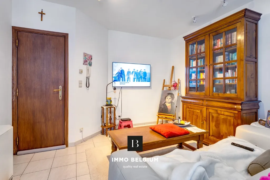 Salón - Apartment with Garden near De Haan Centre