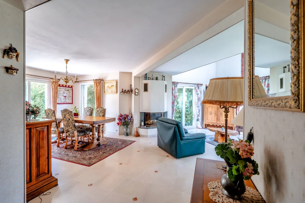 Séjour - Maison d'Architecte Lumineuse avec Dépendance à Verrières-le-Buisson