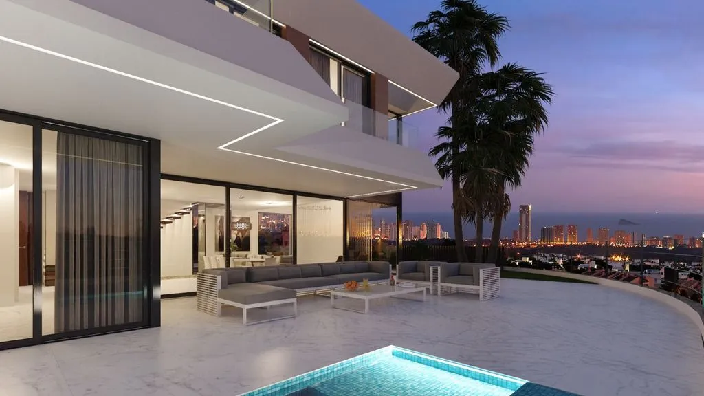 Piscina - Luxury Villa with Sea Views in Finestrat