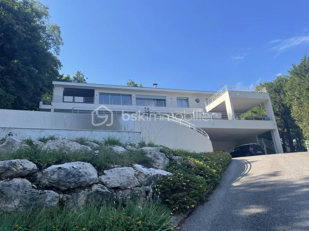 Extérieur - Villa d'Architecte avec Vue Panoramique à Veurey-Voroize